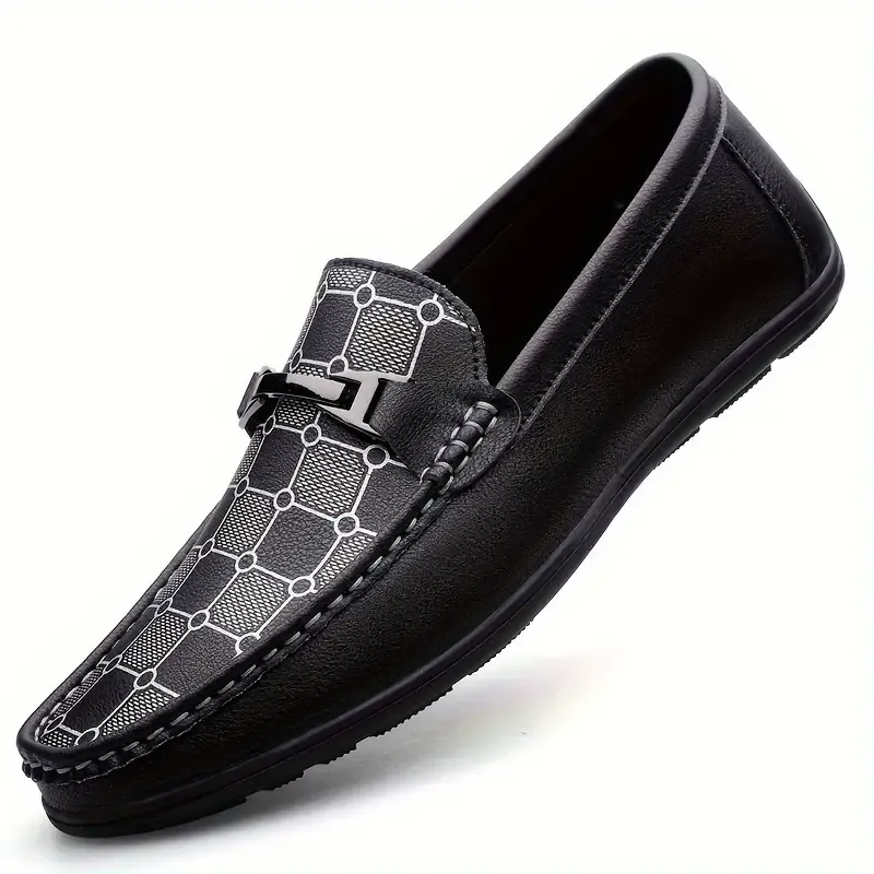 Men's Luxurious Vintage-Style Slip-On Bit Loafers
