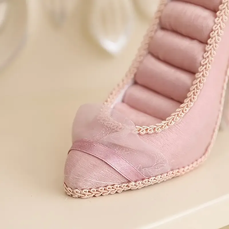 Pink High-Heel Shoe