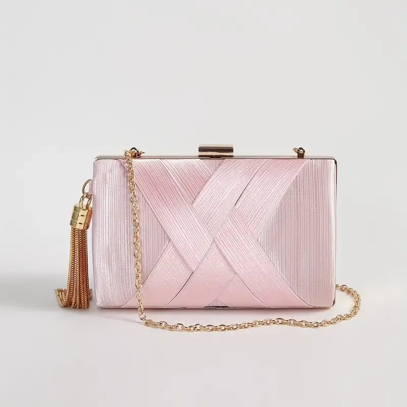 Elegant Braided Clutch Wallet