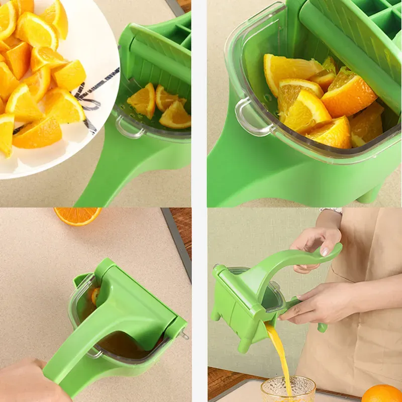 Juicers Portable Manual Juice Squeezer Hand Pressure Multifunctional Orange Juicer Pomegranate Lemon Squeezer Kitchen Accessories