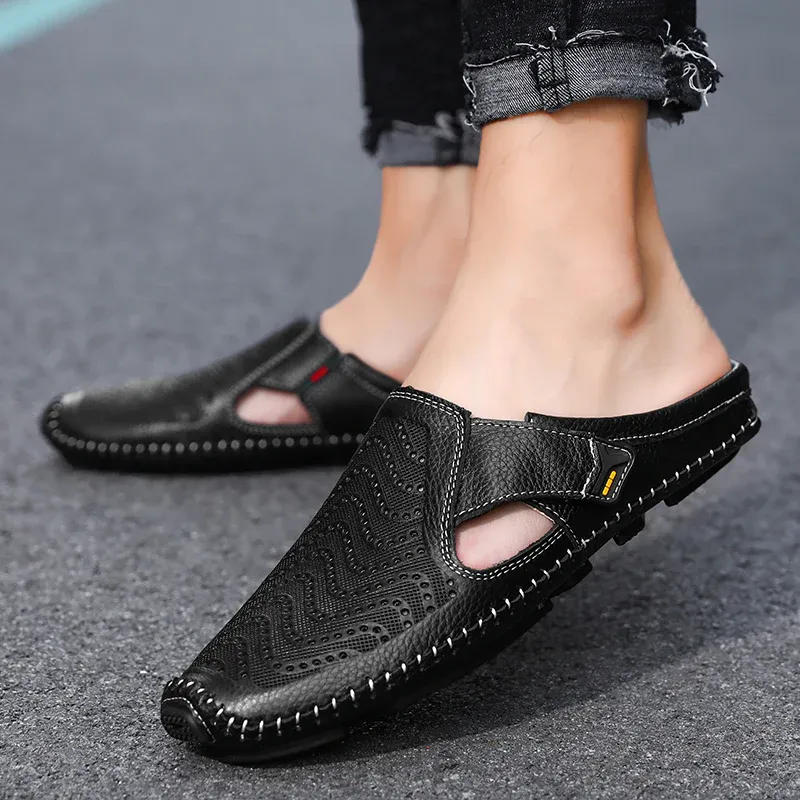Summer new style men's sandals with trendy uppers shoes