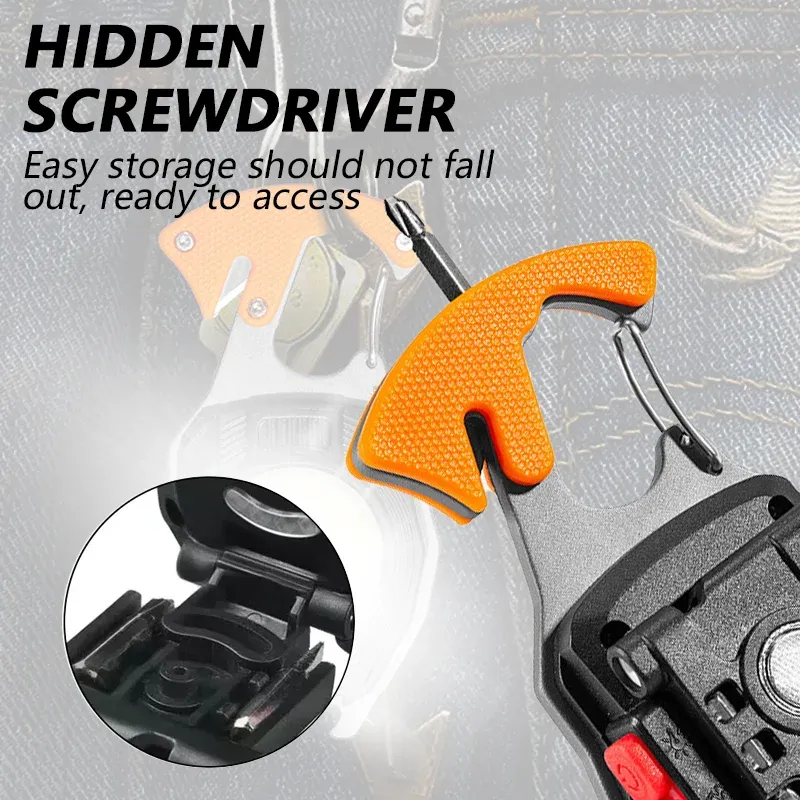 Powerful Beast™ Multifunction Keychain Flashlight