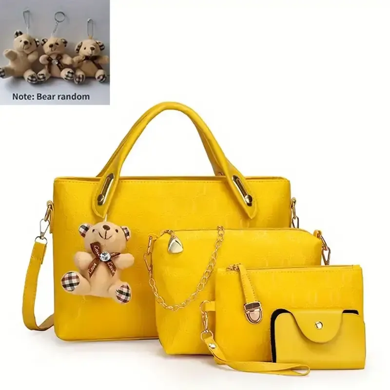 Embossed PU Leather Cosmetic Bag