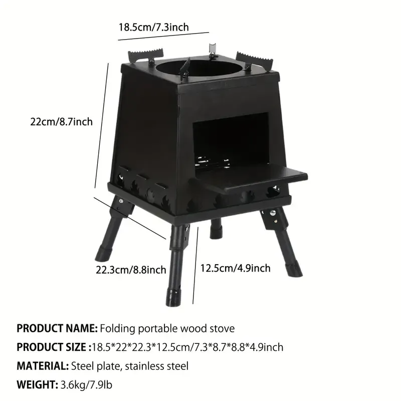 Portable Folding Campfire Stove