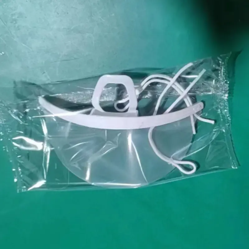 Transparent Chef Masks for Waiters