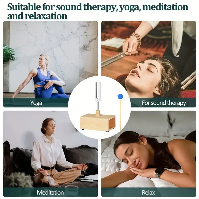 Healing Fork Set for Yoga & Meditation