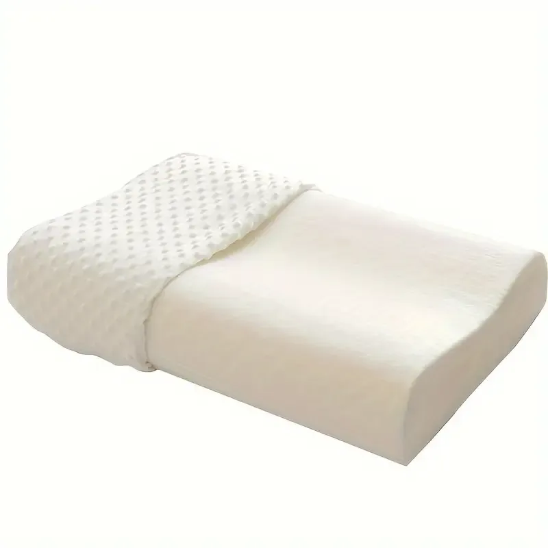 Orthopedic Memory Foam Pillow - Slow Rebound, Neck Support for Comfortable Sleep, Machine Washable