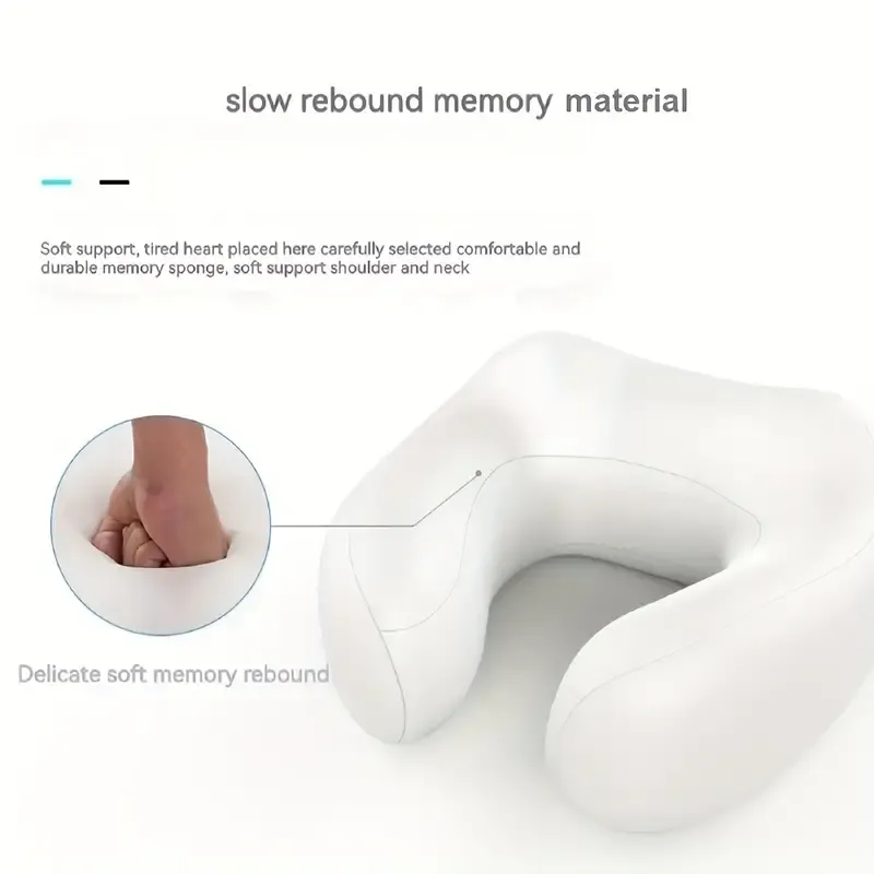 U-Shaped Cervical Neck Massager Pillow
