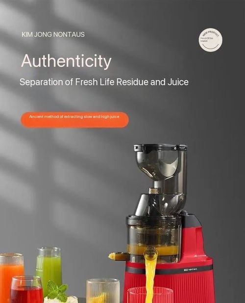 Stainless steel new juicer juice residue separation original juicer home automatic size caliber gifts
