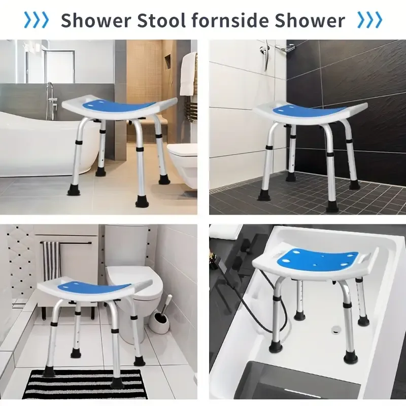 Capacity Adjustable Shower Chair