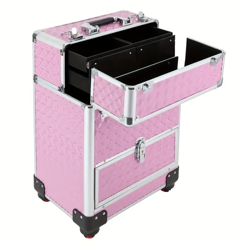Professional Makeup Case with Wheels