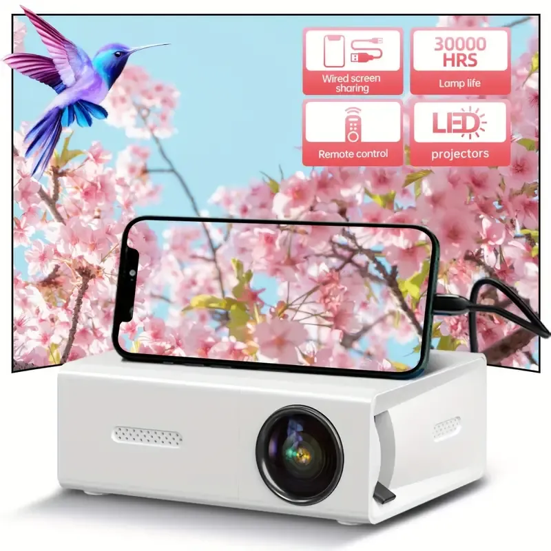Compact Mini Portable Projector