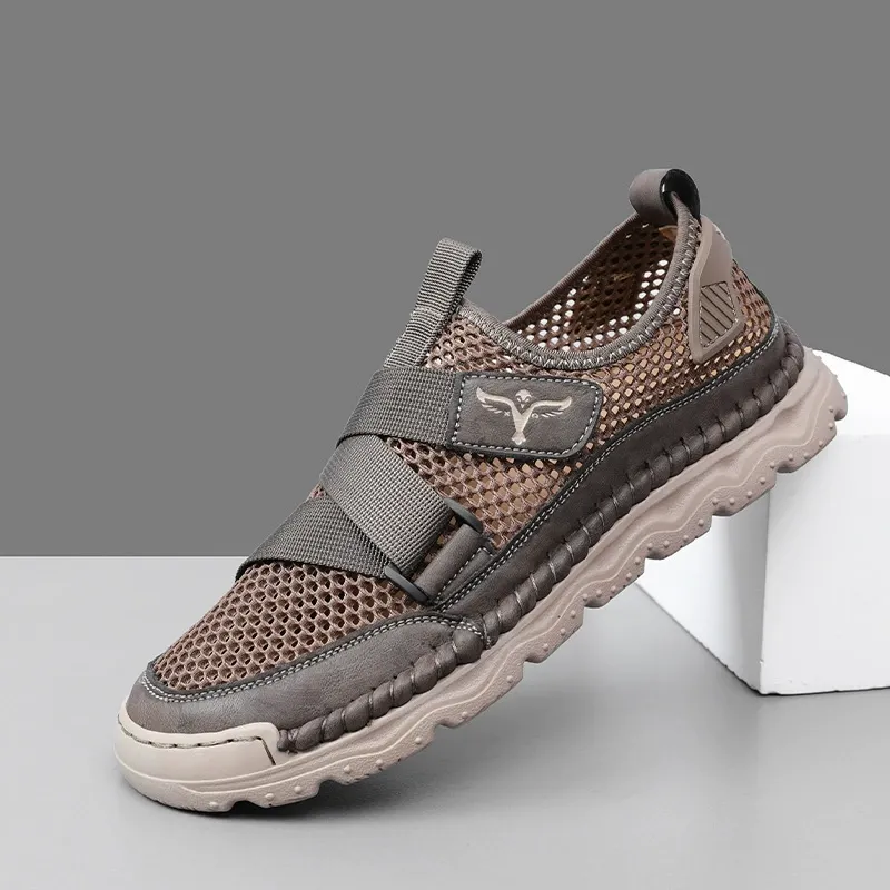 Best-selling beach shoes, flip-flops for men, hand-stitched men's shoes