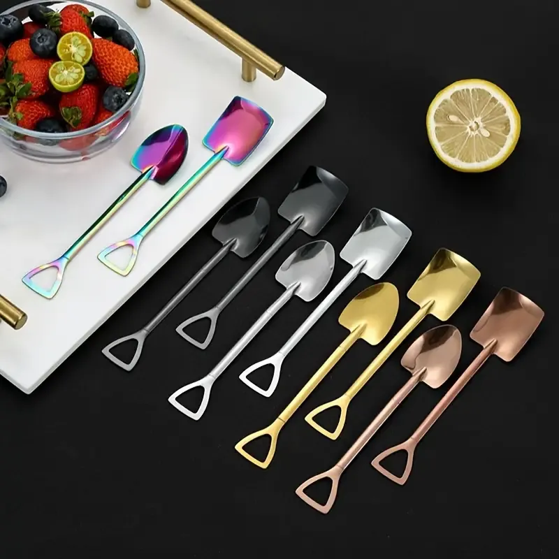 Stainless Steel Shovel Spoons Set
