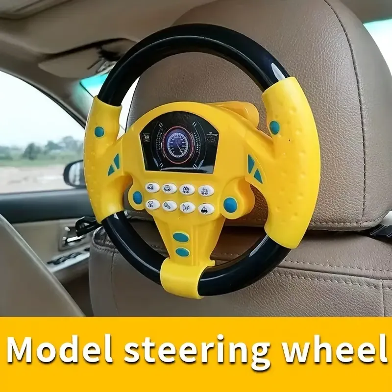 Interactive Kids' Steering Wheel Toy