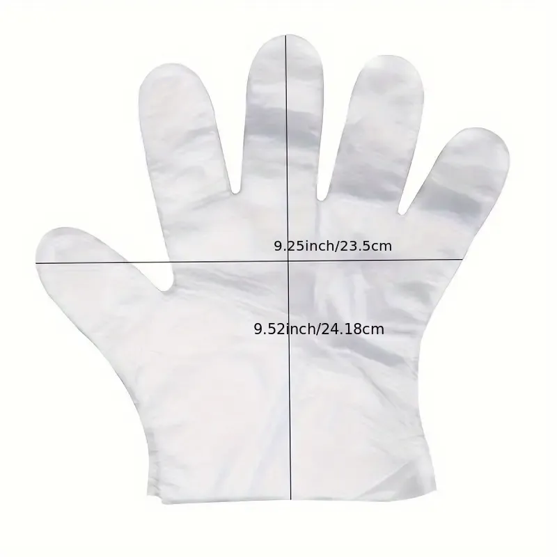 Premium Quality Plastic Disposable Gloves for Cooking