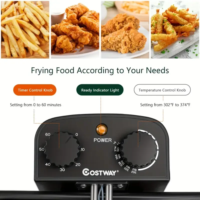 Extra-Large Electric Deep Fryer