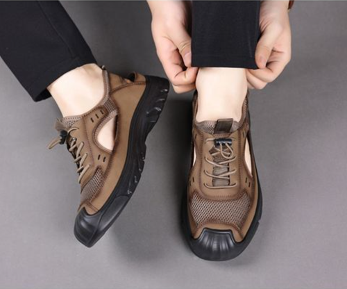 Men's summer new mesh breathable sandals