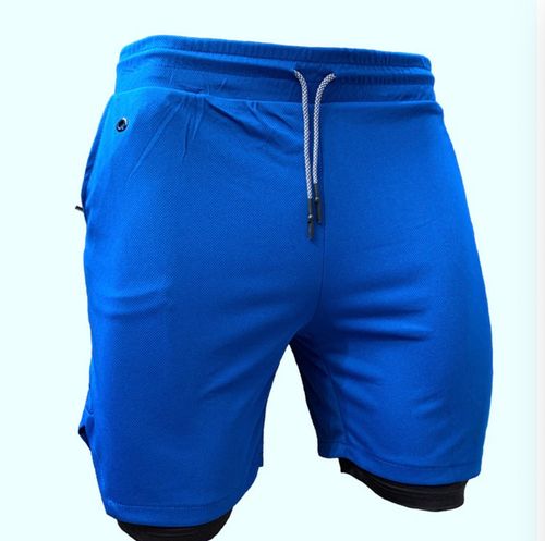 Men's Double Layer Stretch Shorts