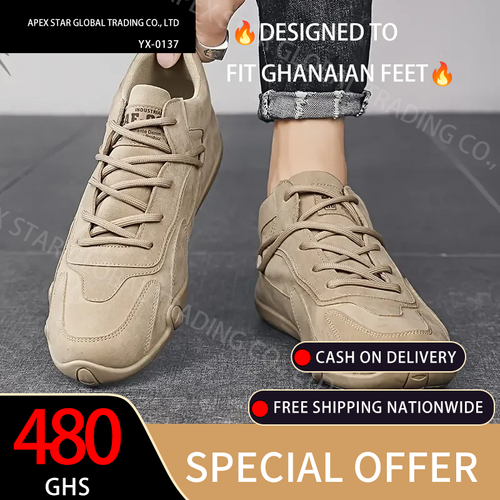 1pair Men'S Vintage Style Casual Sneakers - Low-Top Lace-Up Walking Shoes with Faux Upper, Rubber Sole, Fabric Lining, and EVA Insole for All Seasons