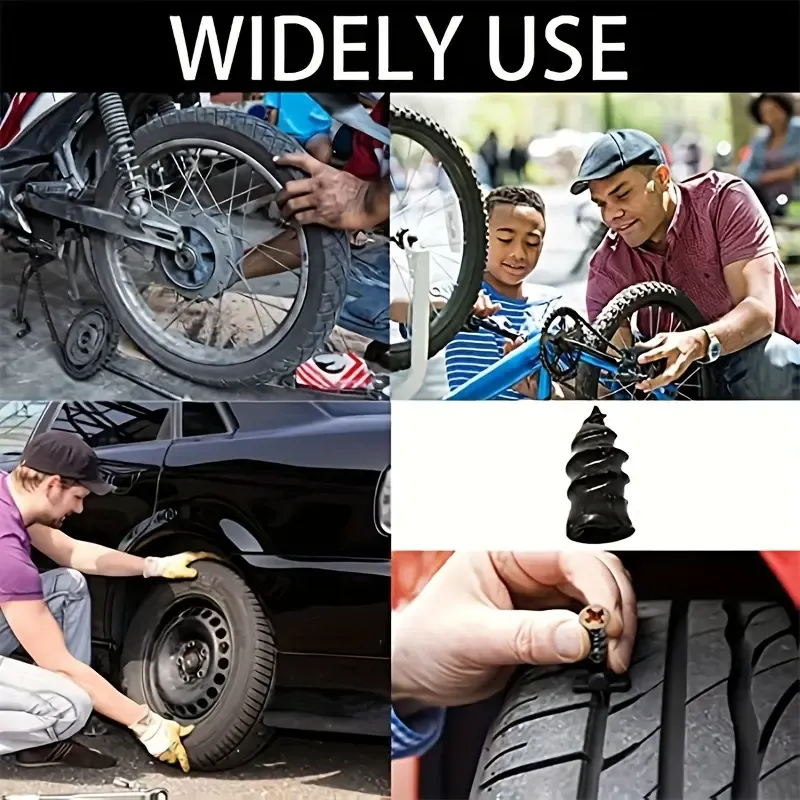 Self-Service Tire Repair Rubber Screws