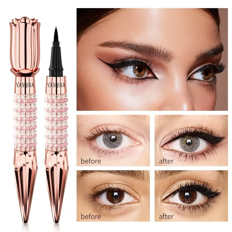 Glittering Black Liquid Eyeliner