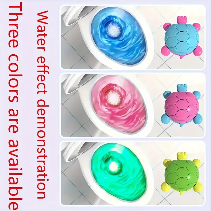Shaped Blue Bubble Toilet Cleaner