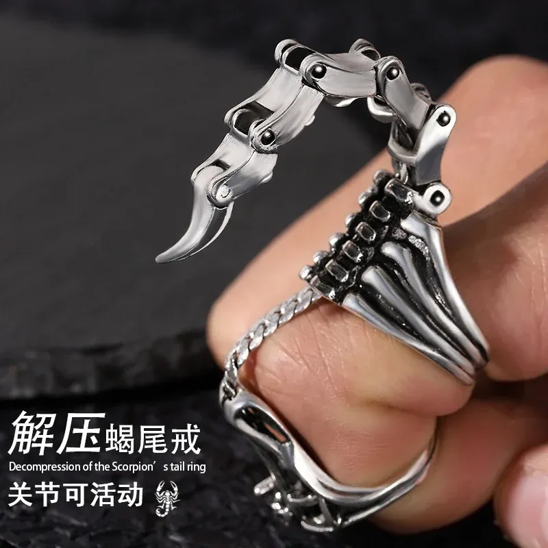 New Retro Scorpion Ring