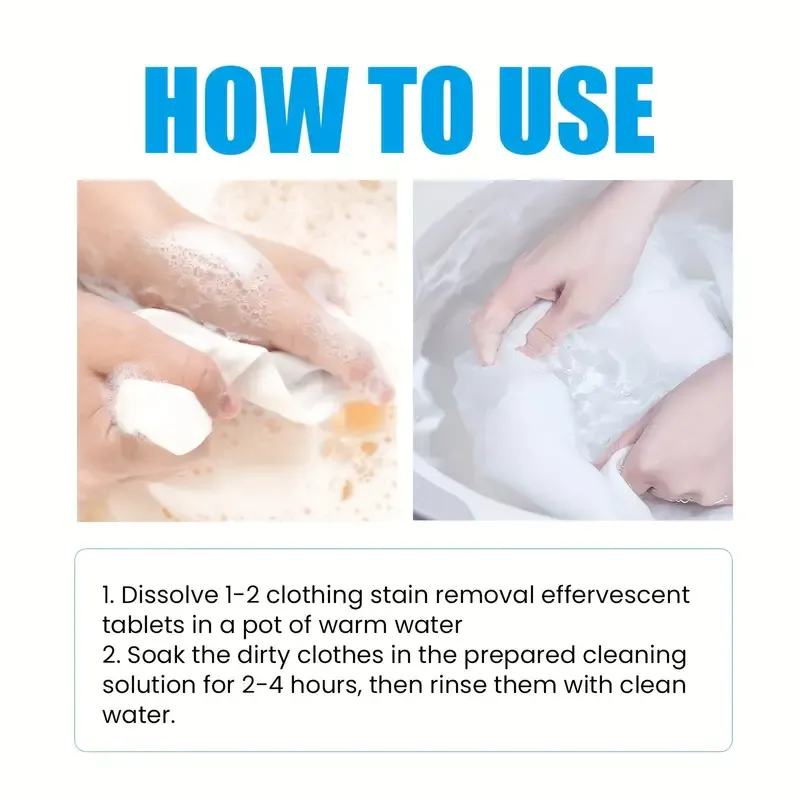 Clothes  Remover Effervescent Tablets