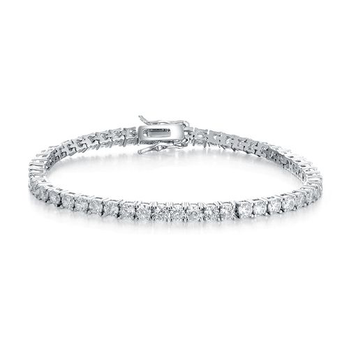 Cross-border men and women hip-hop tennis chain bracelet copper set zircon wholesale best selling Cuban riviera bracelet