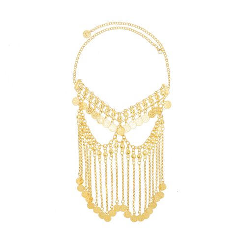 Delicate Glamorous Golden Veil