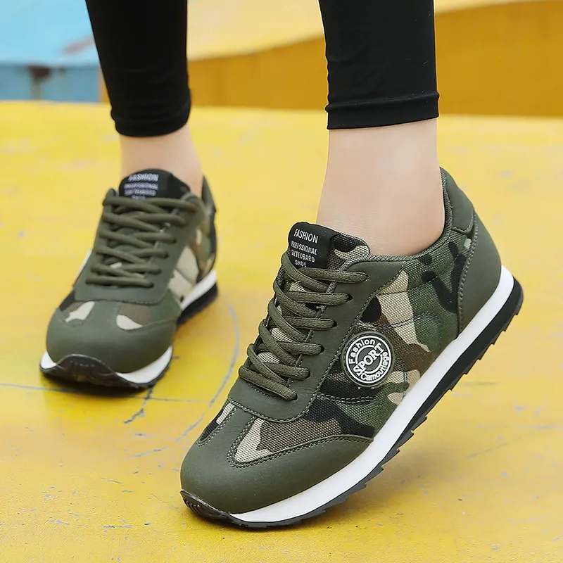 Camouflage shoes for men and women