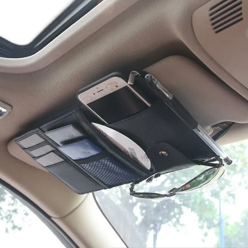 New Car Visor Organizer