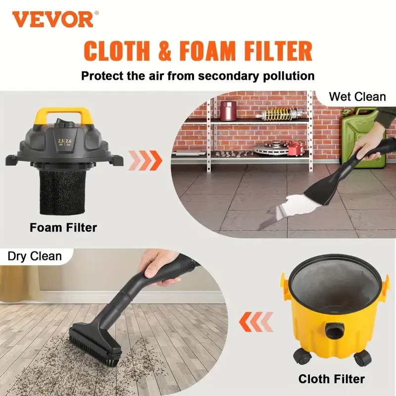 Powerful Wet Dry Vac