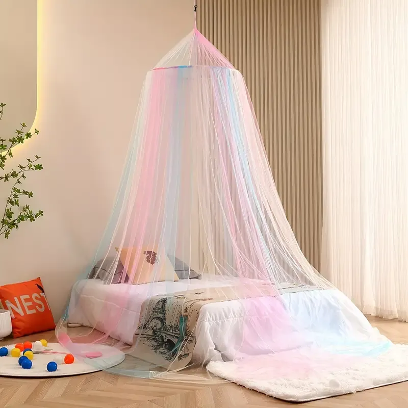 Whimsical Rainbow Bed Canopy
