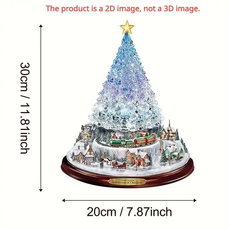 Sparkling Crystal Christmas Tree