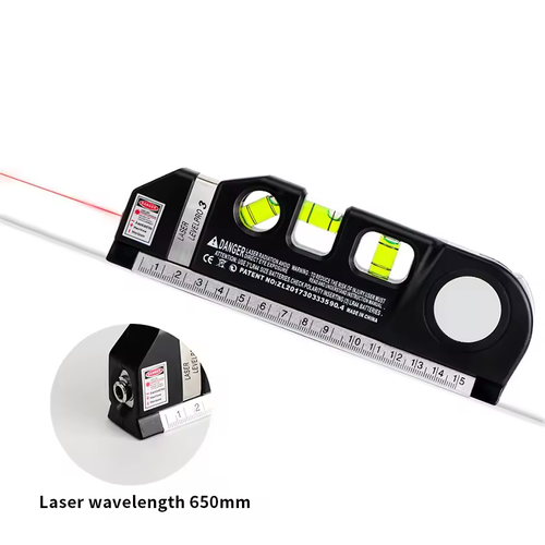 3 in 1 High Precision Measuring Infrared Ruler Level Meter Laser Level Meter