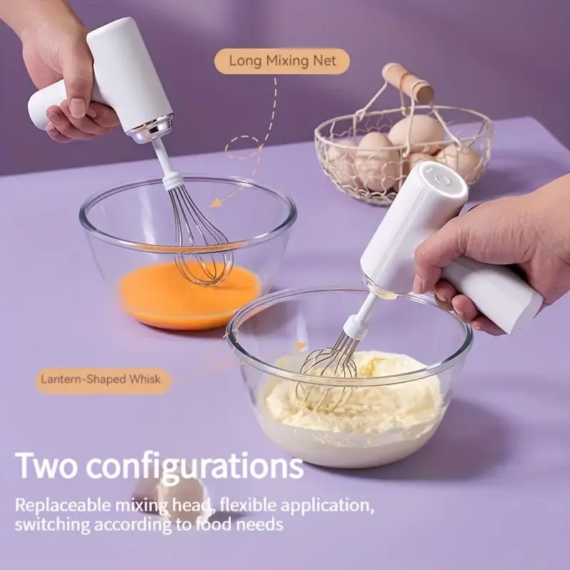 Wireless Handheld Electric Whisk
