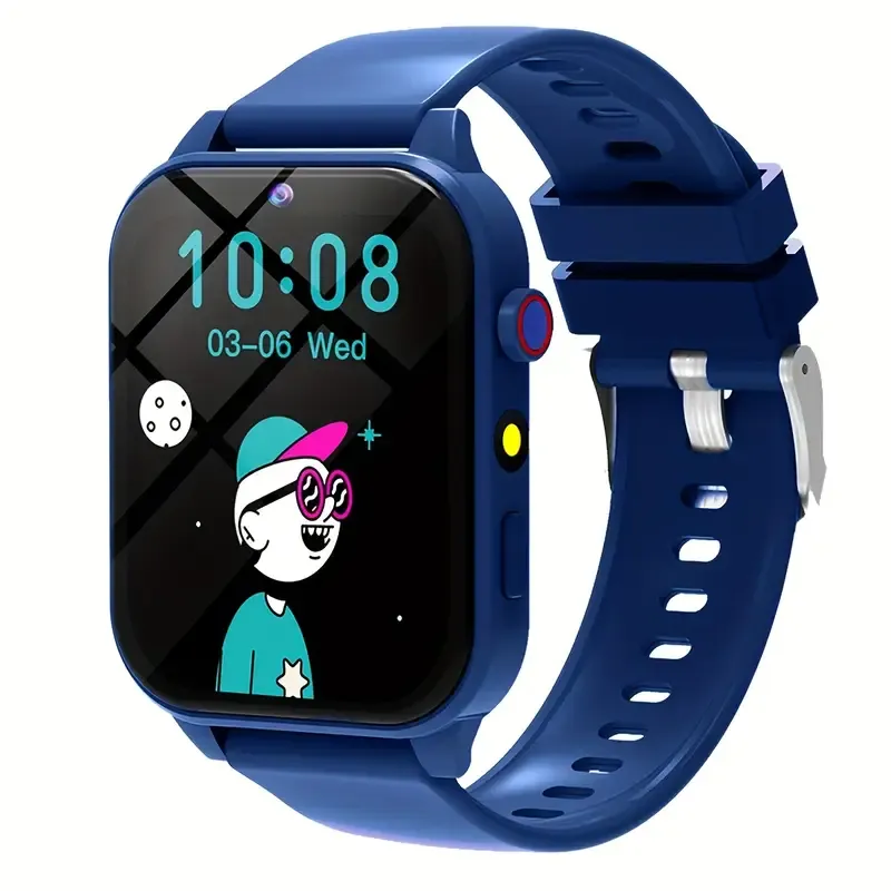 Multi Game Educational Watch, Gaming Smartwatch, High-definition Touchscreen Camera, Music Player, Alarm Clock, Calculator, LED Lighting, Perfect Holiday Gift | Birthday Gift