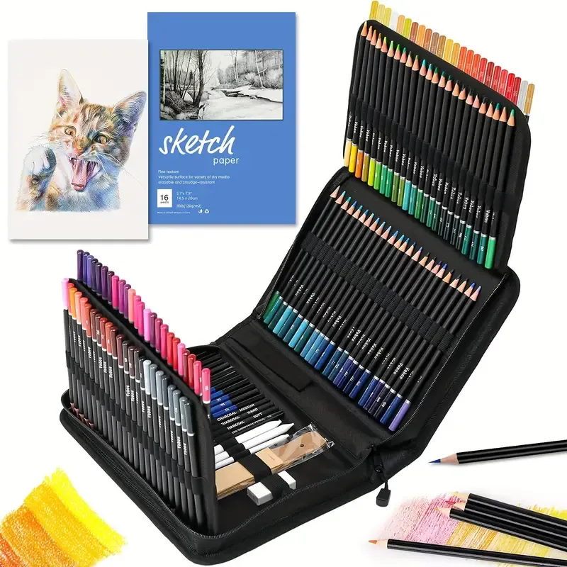 Colored Drawing Pencils Art Kit