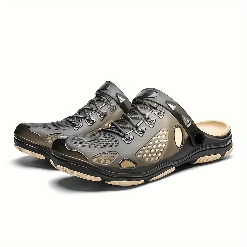 Men's Trendy Hollow Out Breathable Clogs