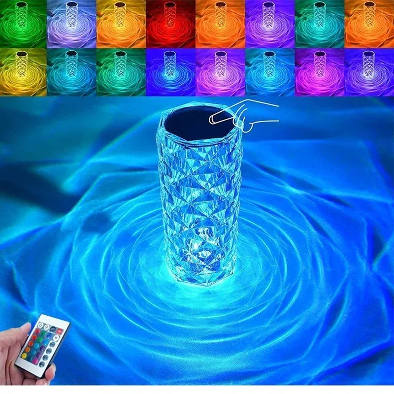 🔥BIG SALE - 50% OFF🔥🔥🌈 - Touching Control Rose Lamp✨