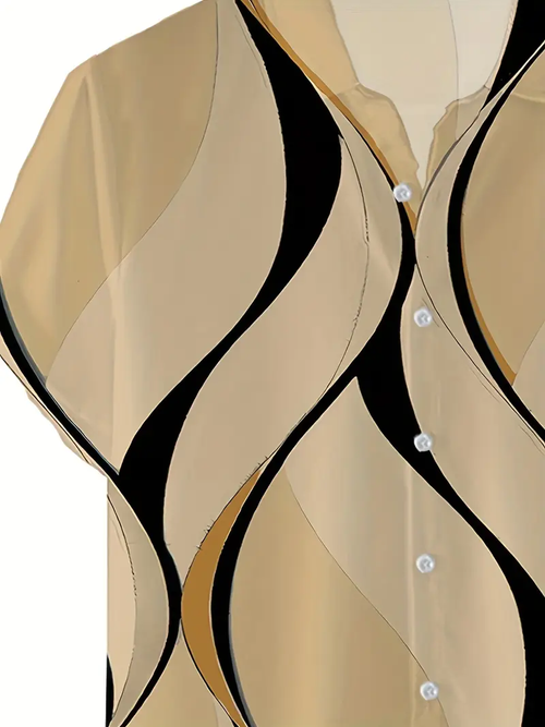 Summer new European size men's fresh