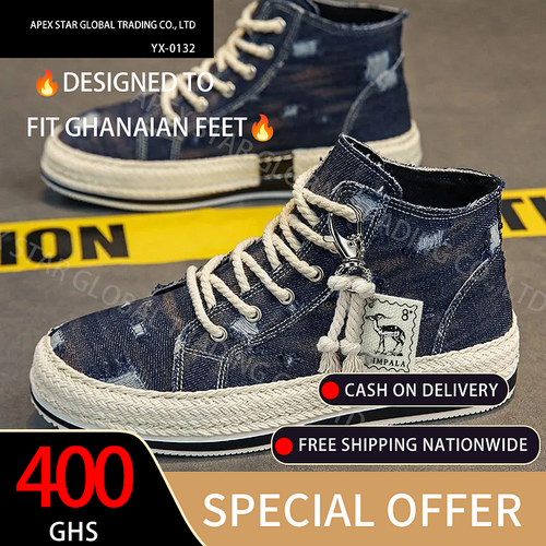 Men's Vintage Retro High Top Skateboard Shoes, Comfy Non Slip Casual Lace Up Canvas Sneakers For Men's Outdoor Activities
