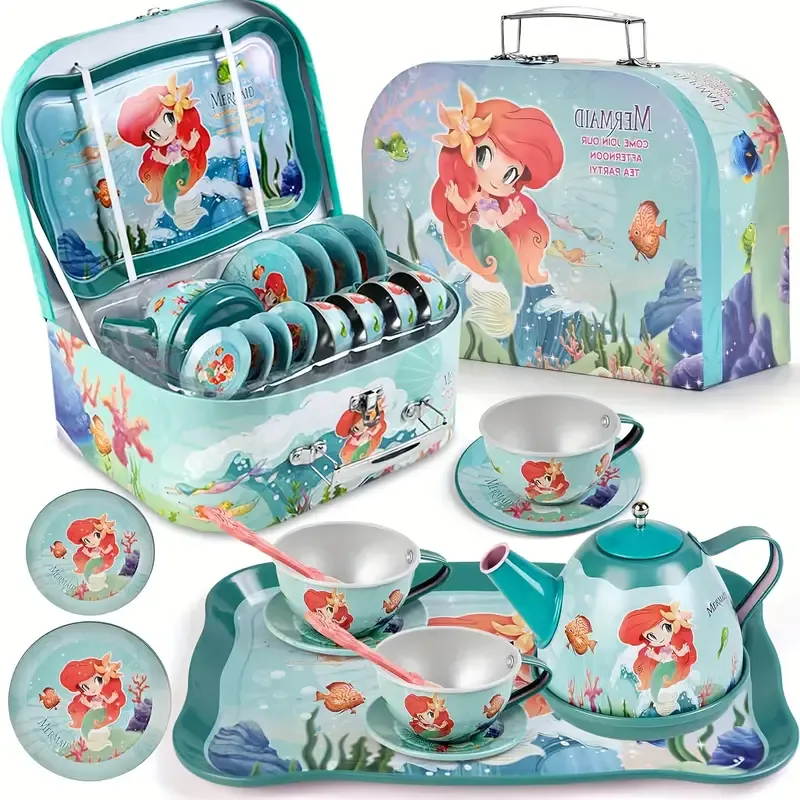 Toiyese Mermaid Tea Party Set