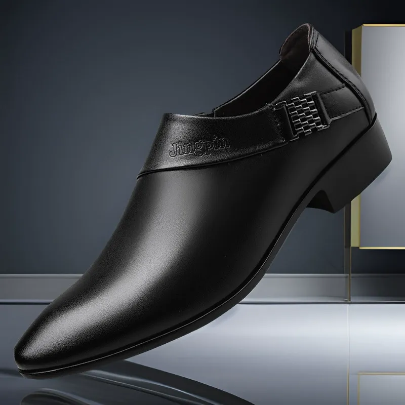 men's British casual shoes all-match wedding shoes