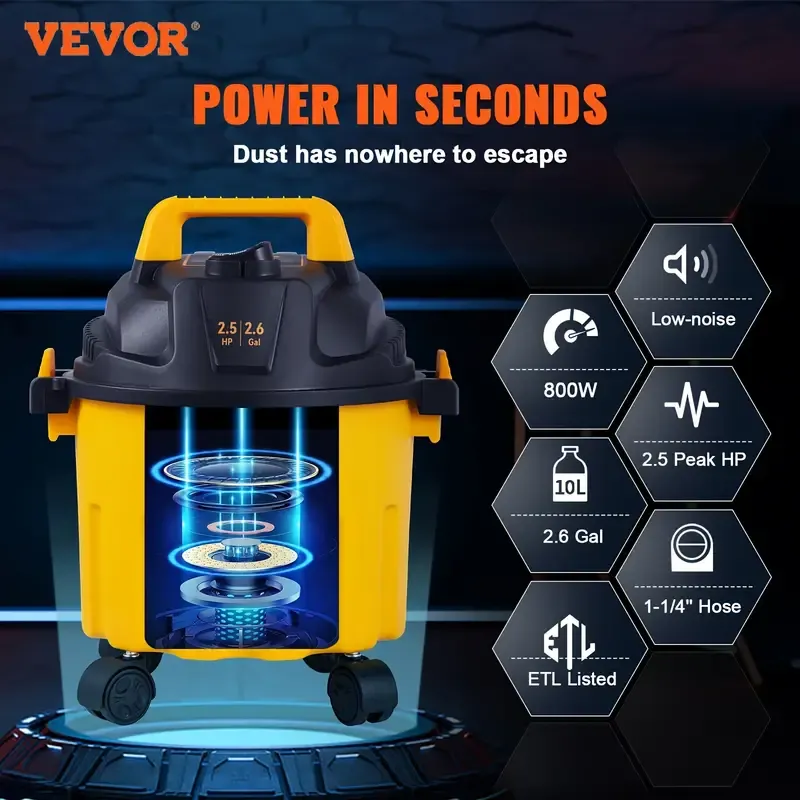 Powerful Wet Dry Vac