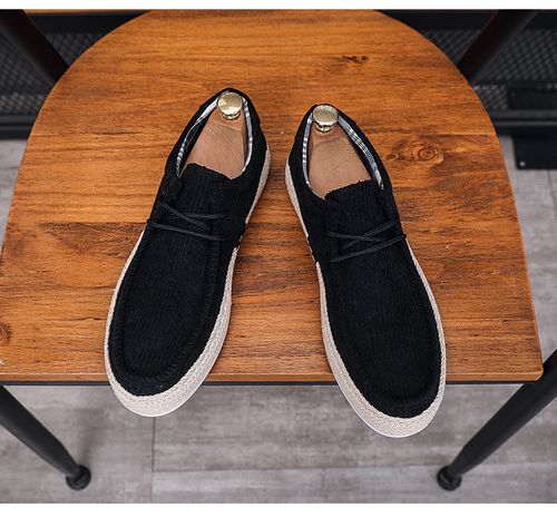 Men's slip-on shoes corduroy men's shoes casua