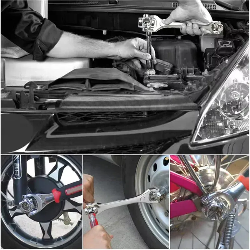 💥52 in 1 Universal Socket Spanner Wrench