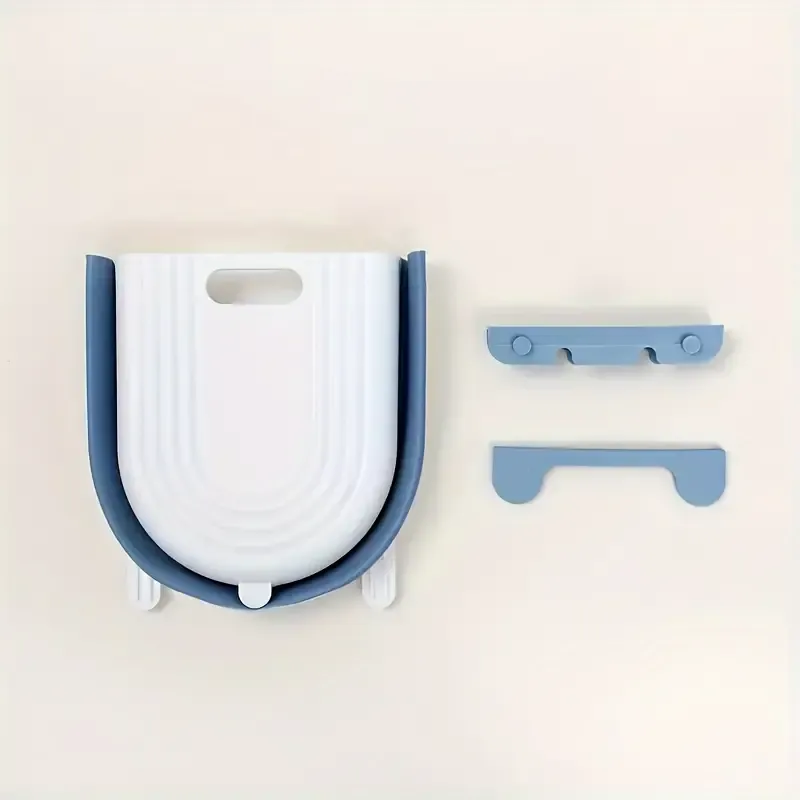Space-Saving Foldable Trash Can with Cabinet Hook